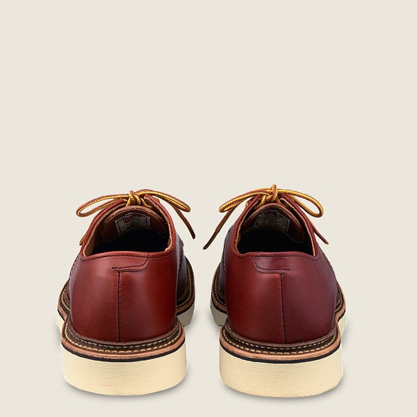 Oxford Herre - Red Wing Classic - Russet Portage Læder - Bordeaux - MQYLFI-689